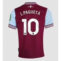 Dres West Ham United Lucas Paqueta #10 Domáci 2024-25 Krátky Rukáv